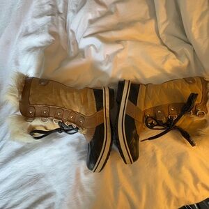 Sorel Kids Boots in Brown and Black